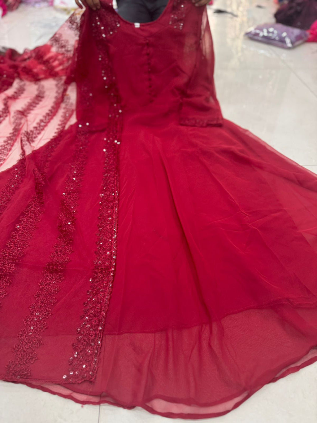 Festival Special Gown Dupatta
