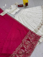 Vichitra Silk Festival Lehenga Choli
