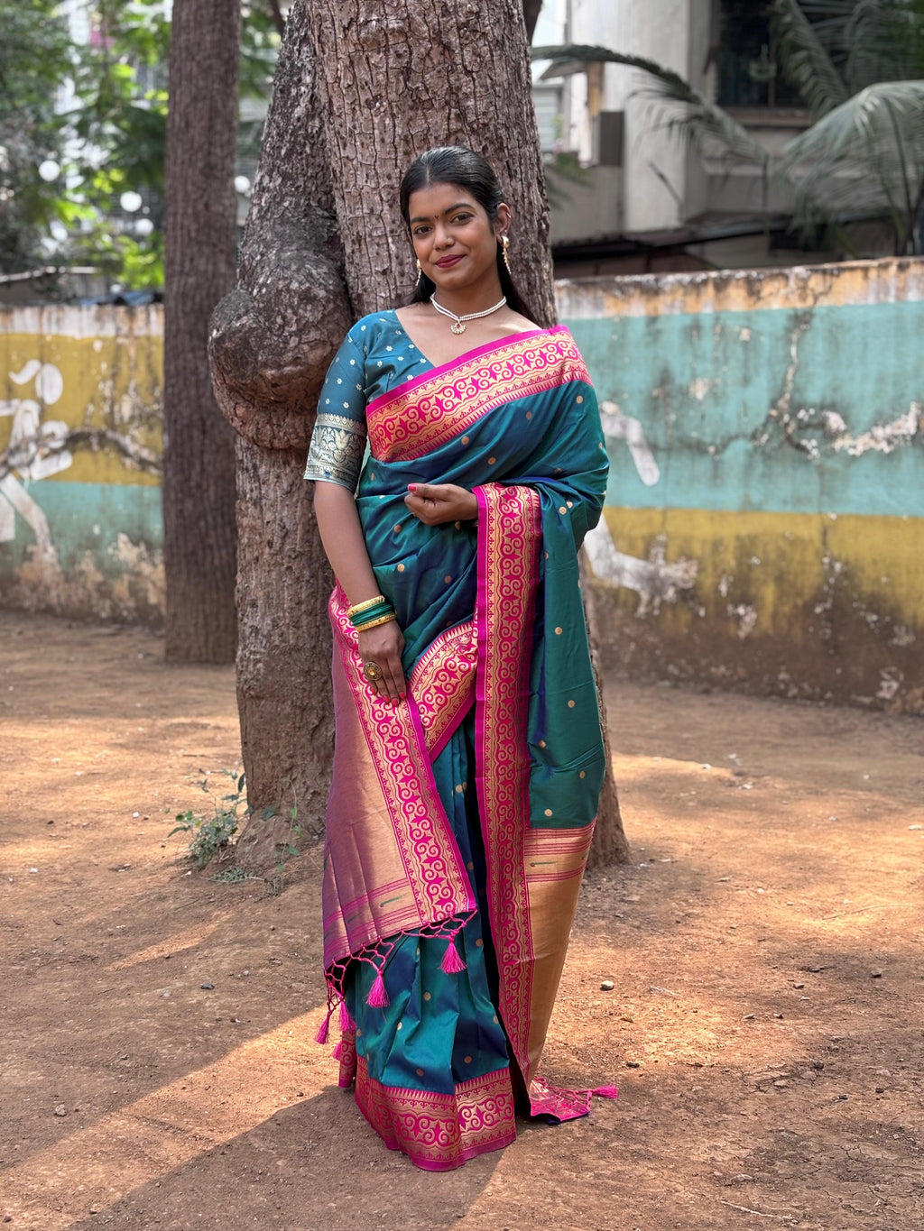 PAITHANI SOFT SILK SAREE