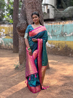 PAITHANI SOFT SILK SAREE