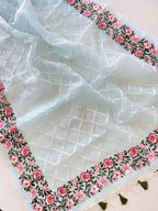 Semi Pure Organza Saree