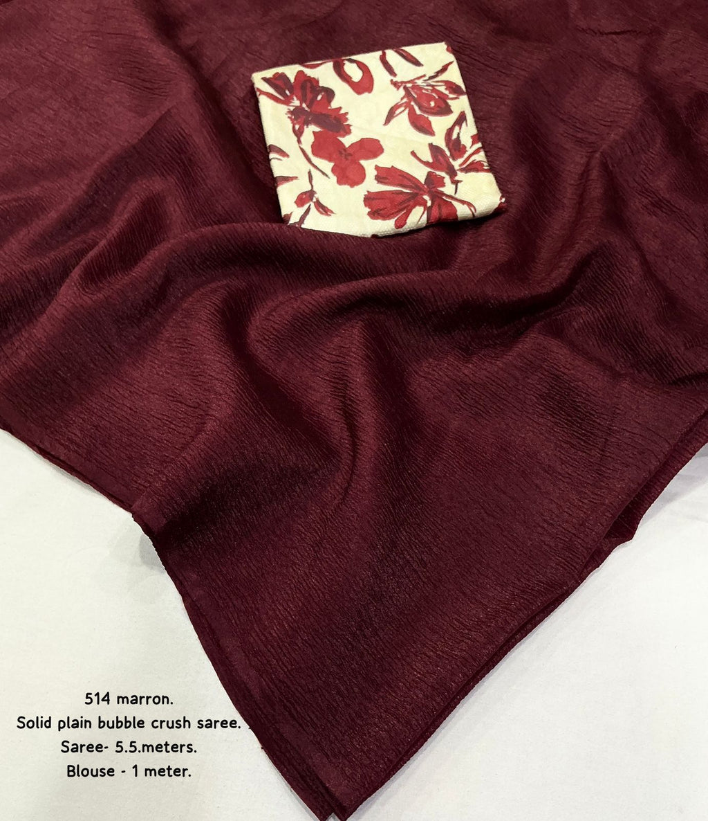 BUBBLE CRUSH SAREE
