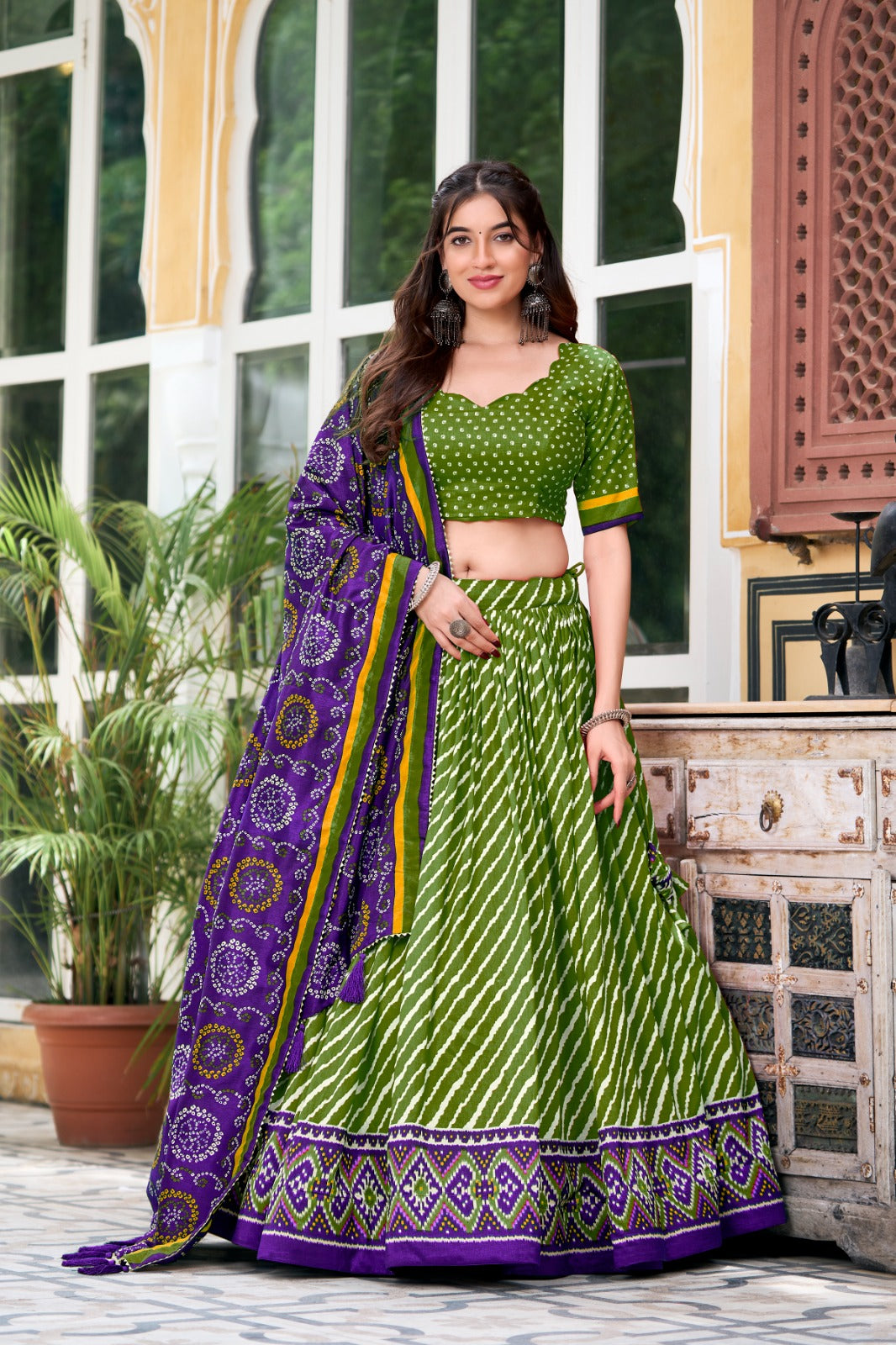 *🌷 SILK LEHENGA CHOLI 🌷*