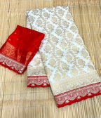 DURGA POOJA SPECIAL PURE KHADHI SAREE
