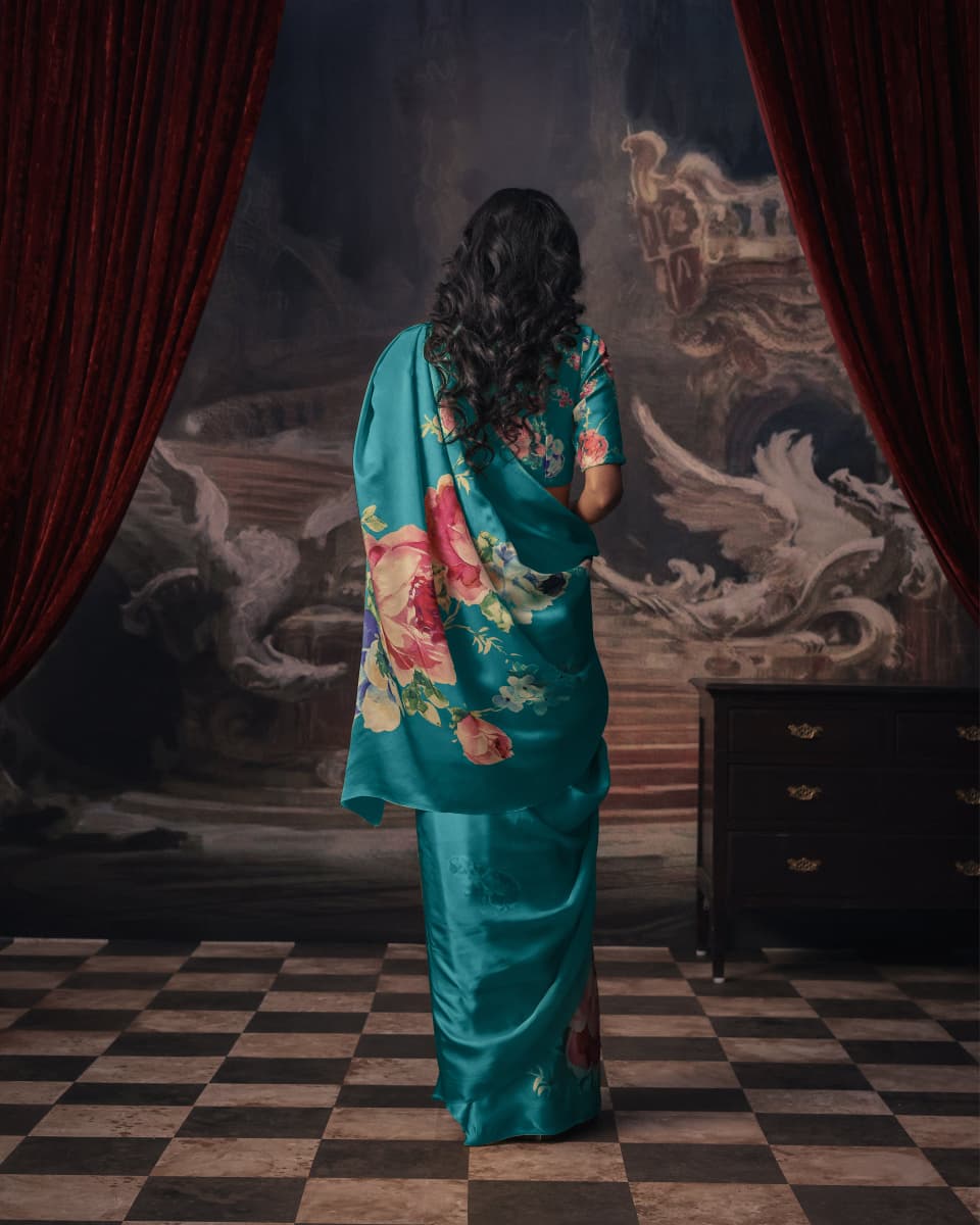 ORIGINAL JAPAN PRINT SAREE