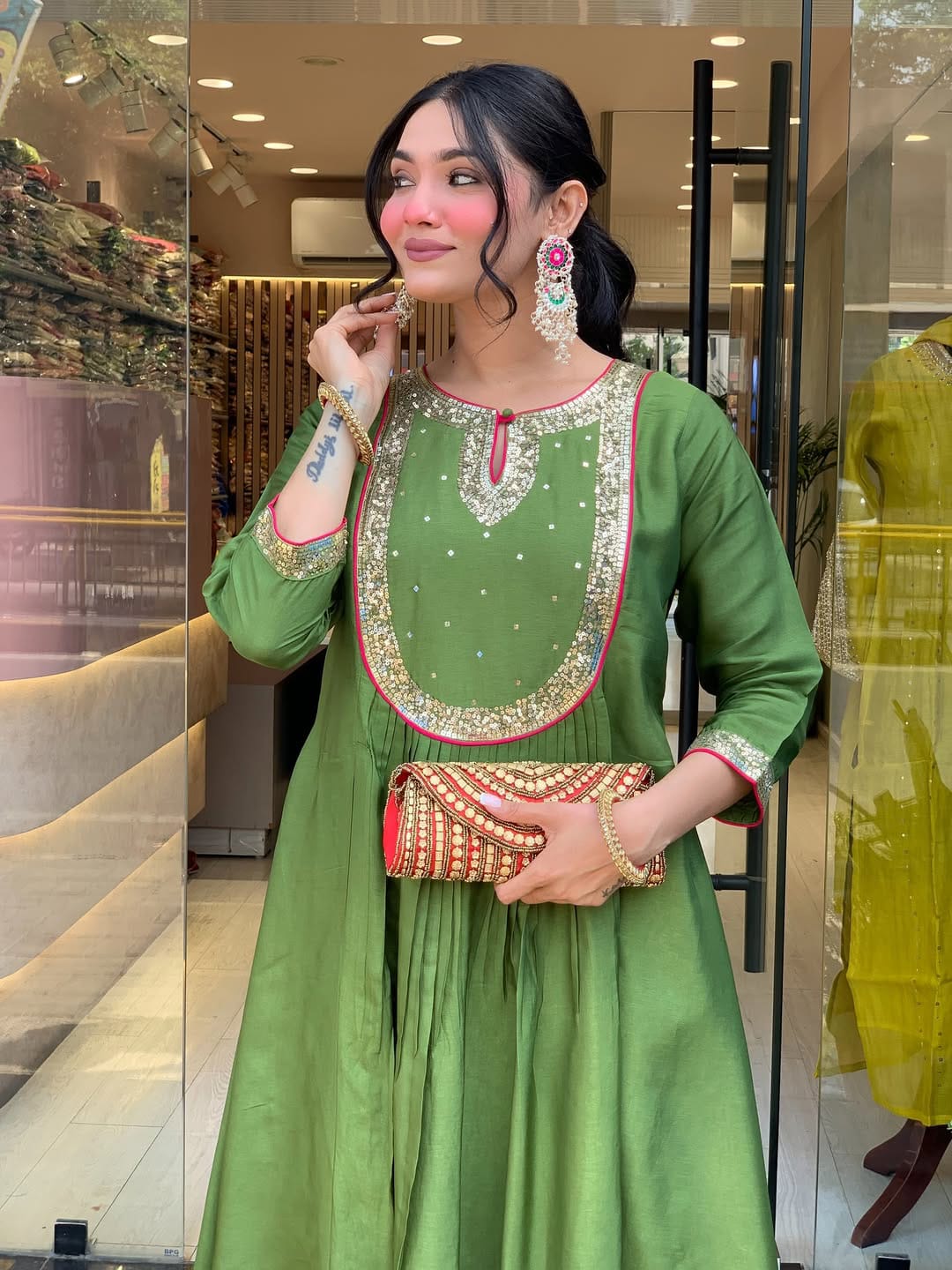 MUL CHANDERI SUITS