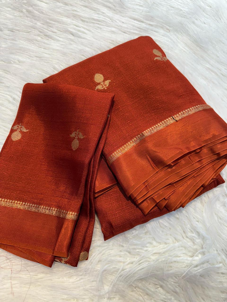 VISCOSE KHADI SILK SAREE