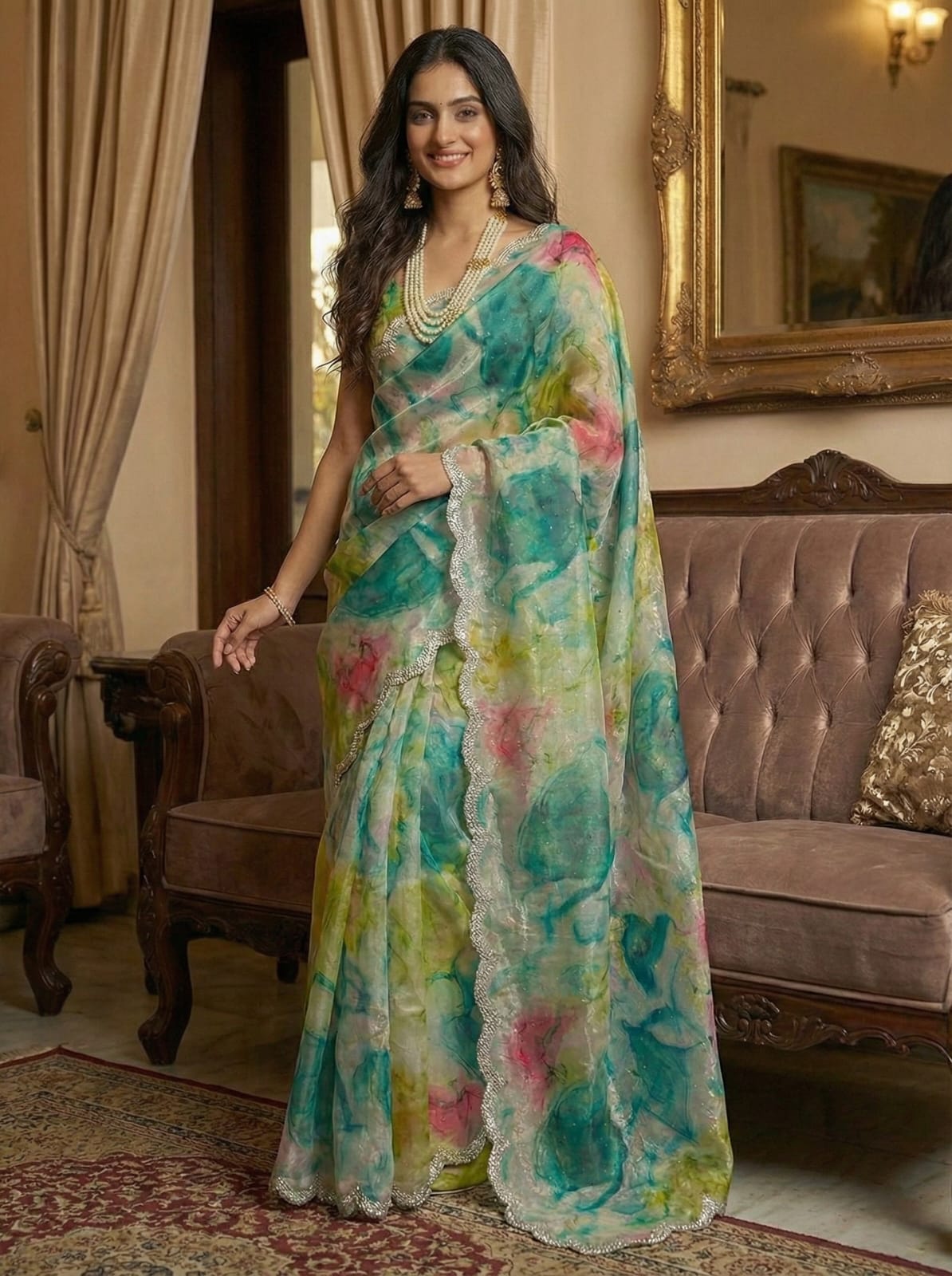 Pure Soft Zimmy Choo Silk Saree
