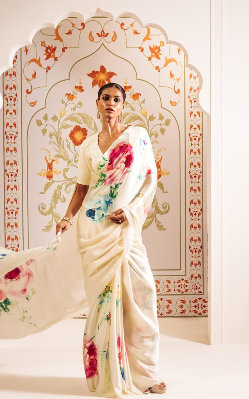 ORIGINAL JAPAN PRINT SAREE