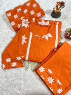 Kurti With Pent with Dupatta Set