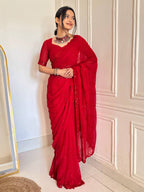 Faux Georgette Trending Saree