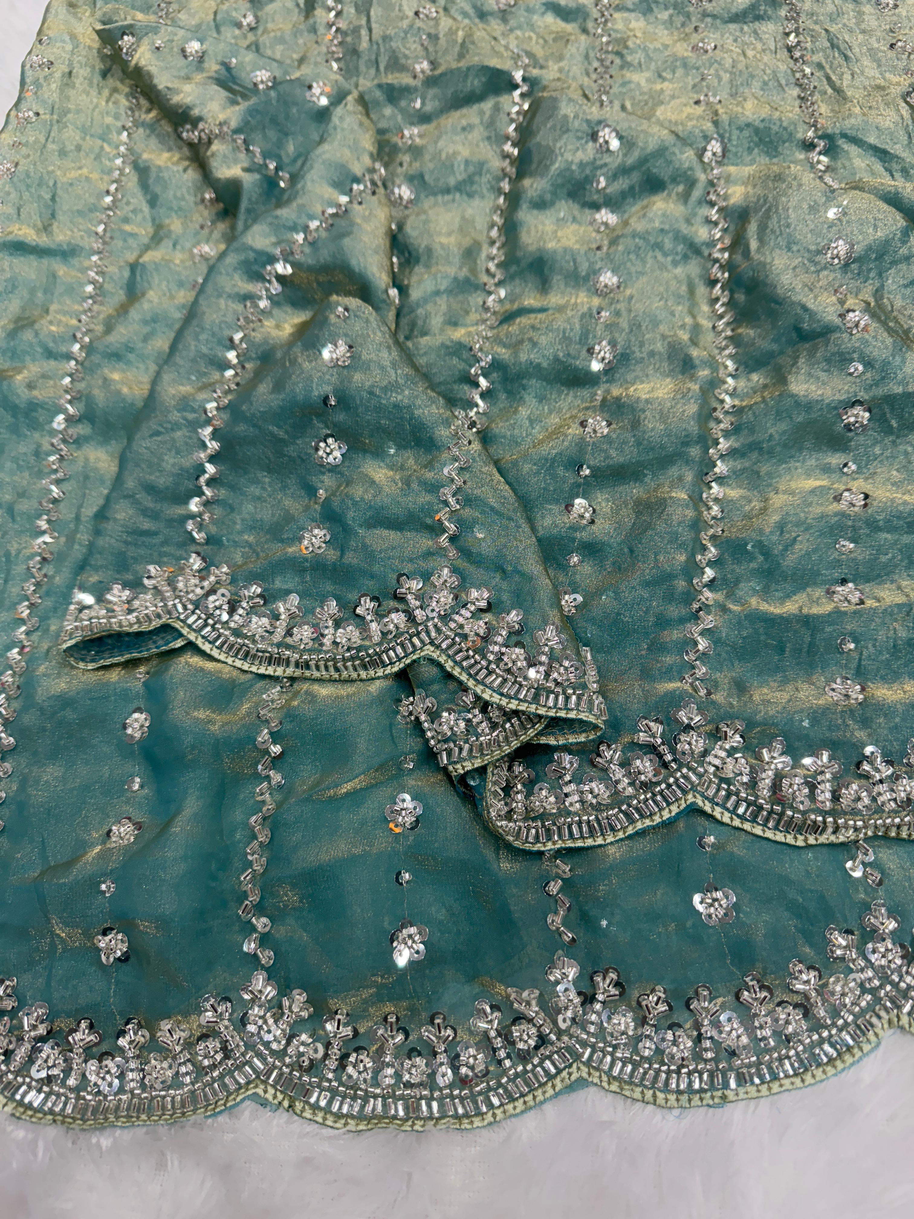 Wedding Perfect Soft Space Silk Saree