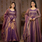 Heavy Cosmos Silk Material Anarkali Suit