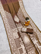 PURE BANARASI GALA SAREE