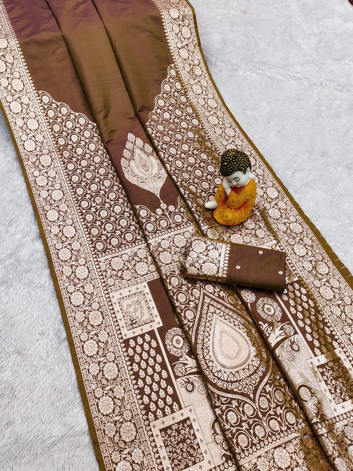 PURE BANARASI GALA SAREE