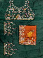 Party Wear Soft Rangoli Silk Saree