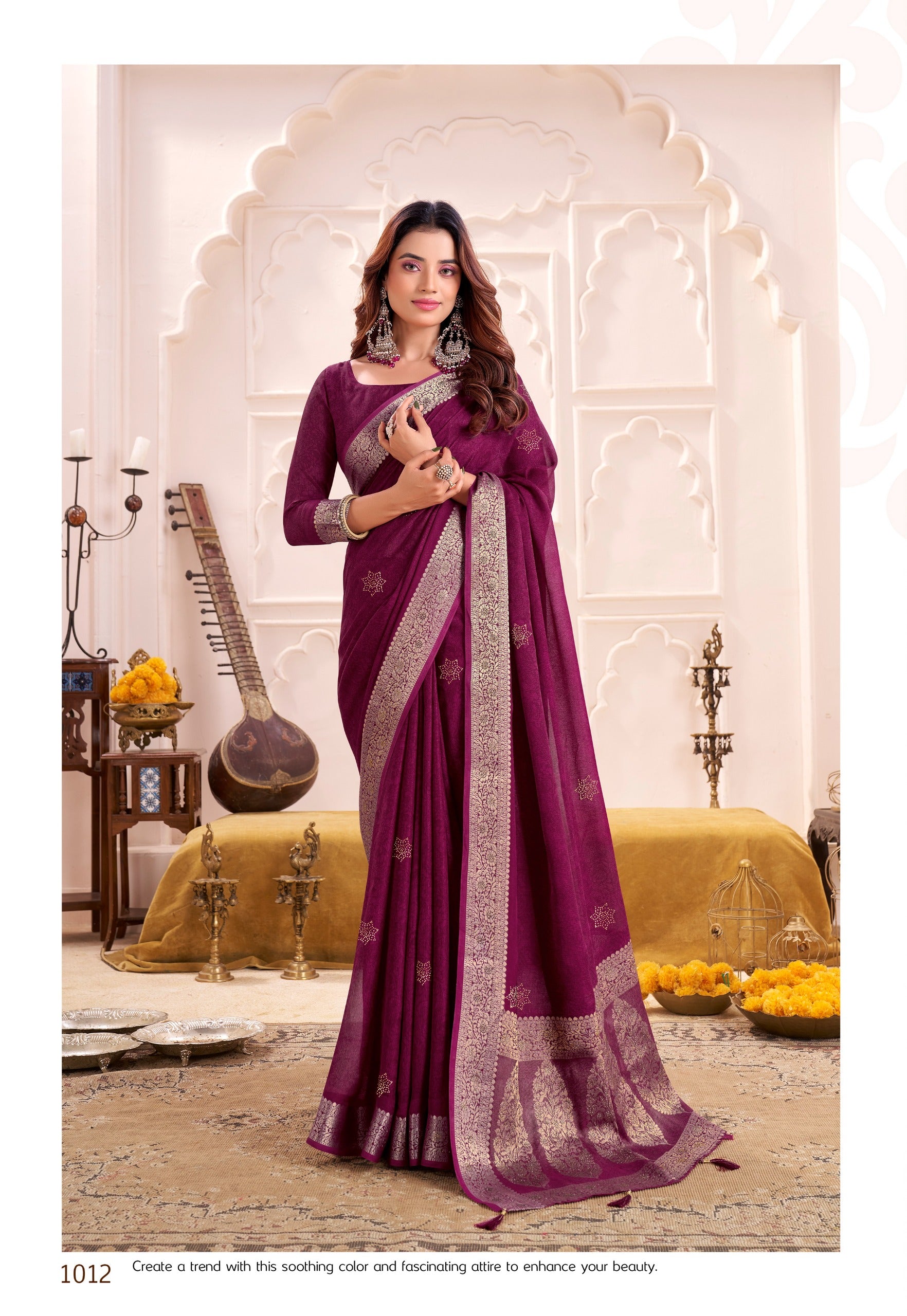 SUPERHIT JEQUARD PALLU SAREE