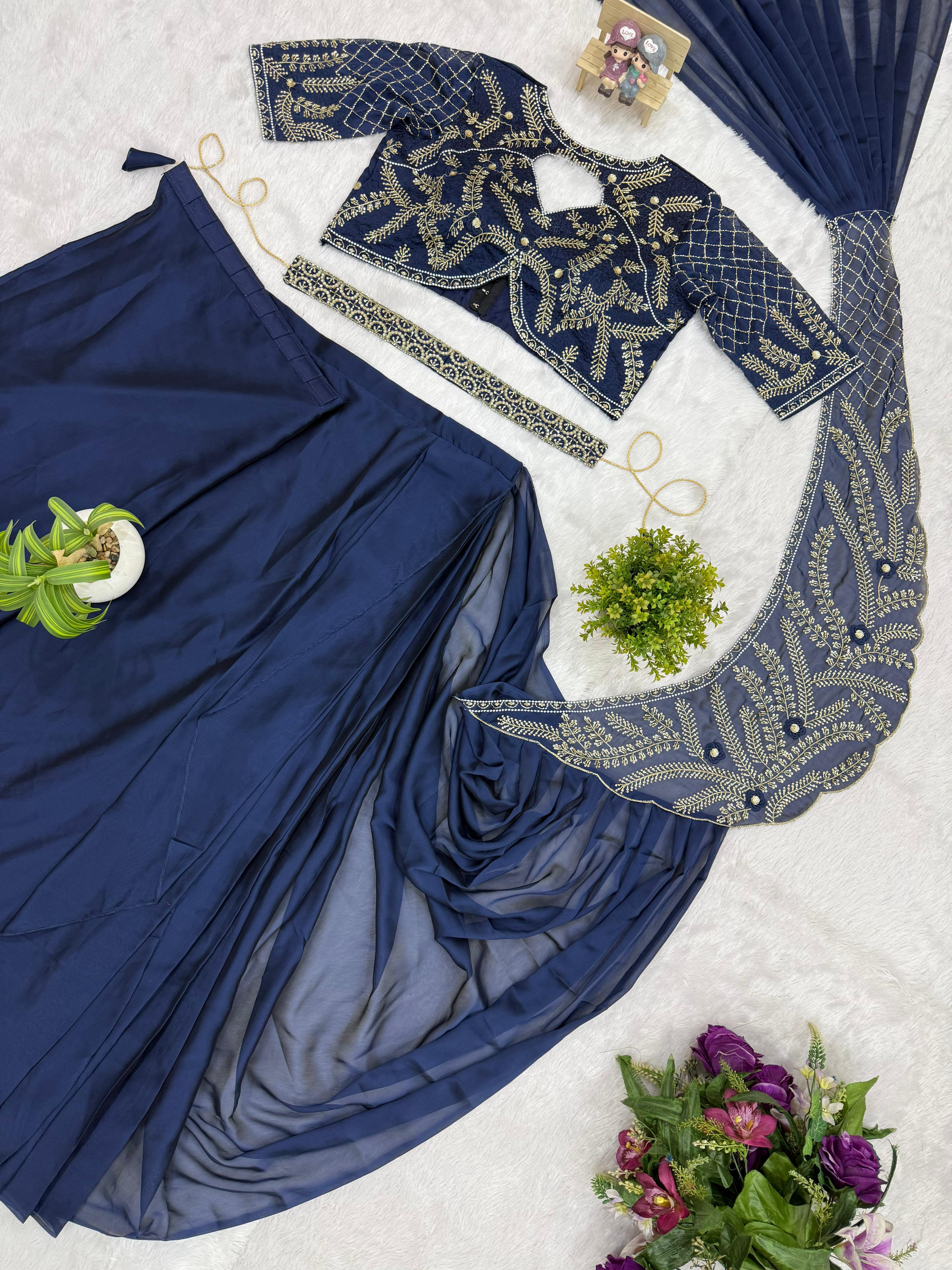 NEW SUPERHIT TRENDING READY TO WEAR SAREE