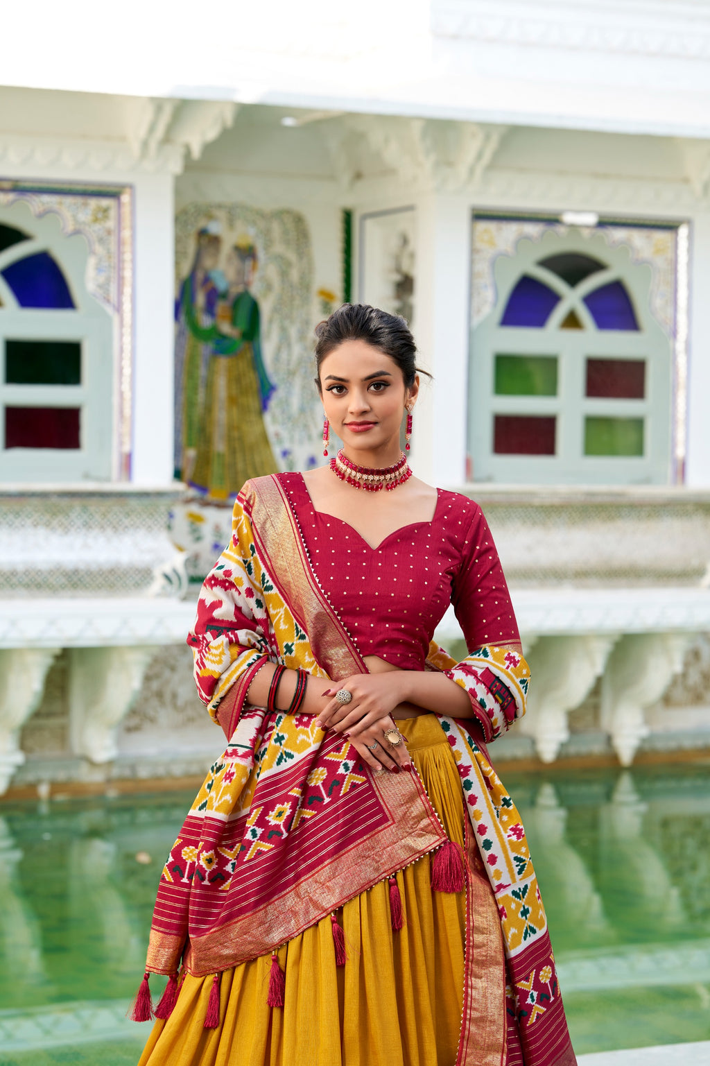 Tasar Silk Patola Laheriya
