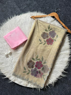 TWO TONE TISSUE SILK SAREE