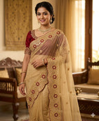 Rangoli tissue Saree