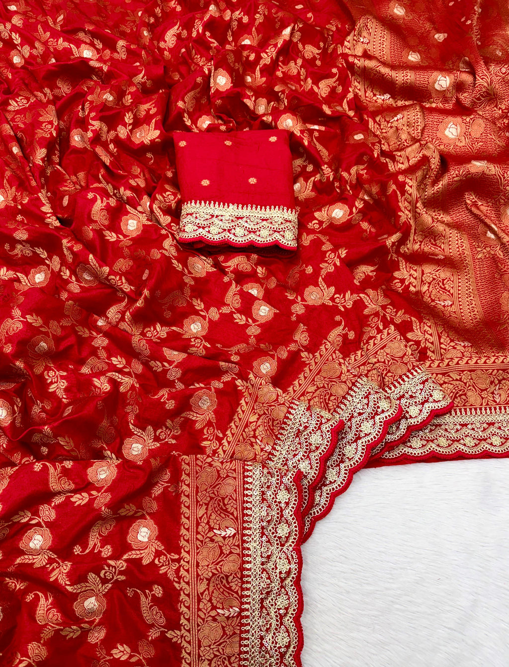 Charming Pure Khadi Saree