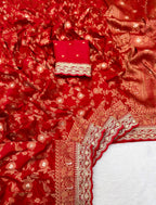Charming Pure Khadi Saree