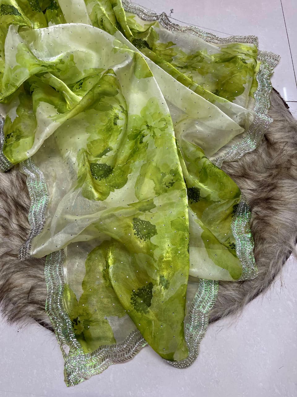 Pure Soft Zimmy Choo Silk Saree