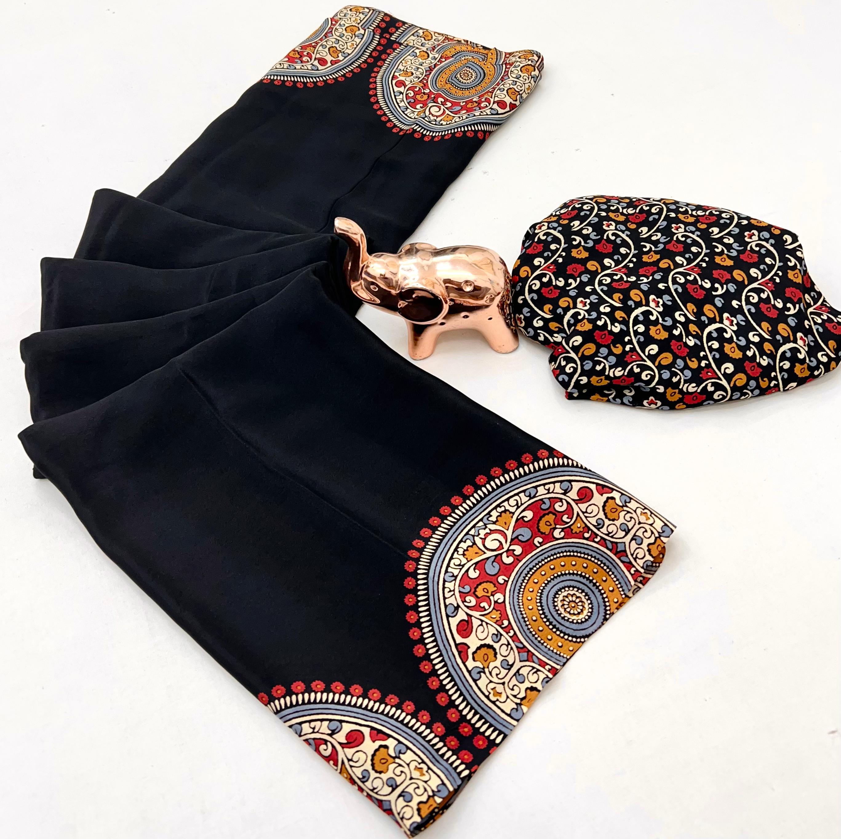 PURE SATIN SILK SAREE