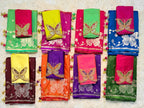 Premium Pure Soft Silk Paithani Butterfly Desgin Saree