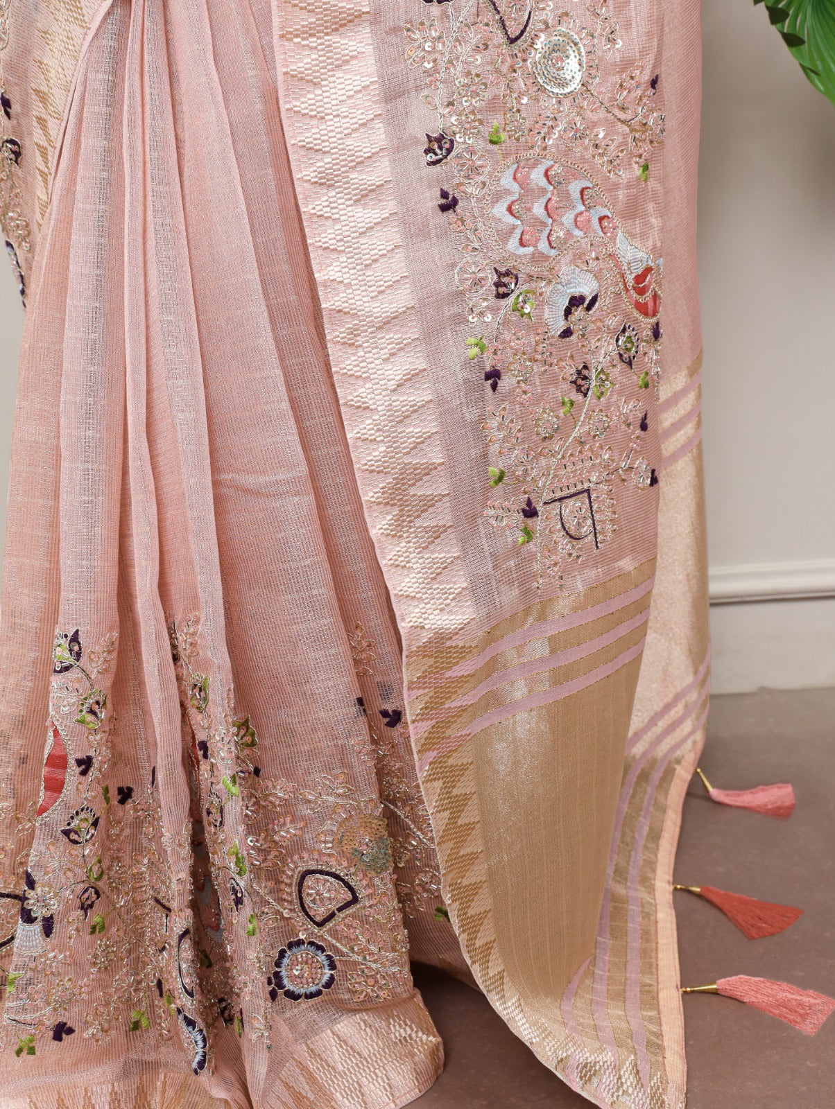 Zari Kota Tissue Saree