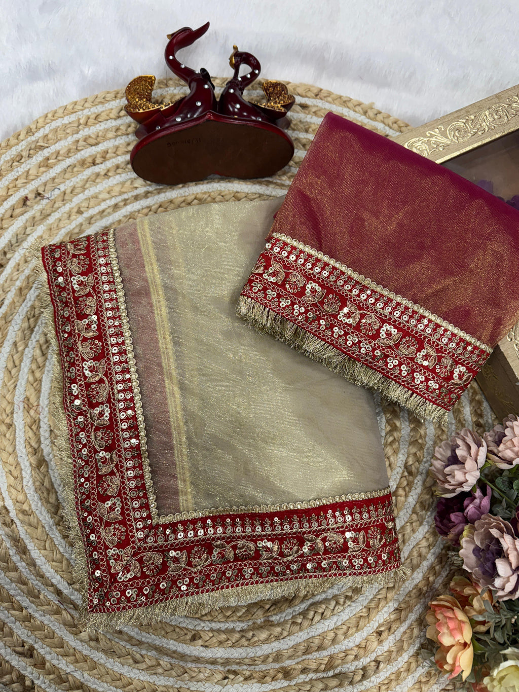Soft Twil Net Saree