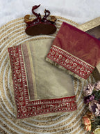 Soft Twil Net Saree