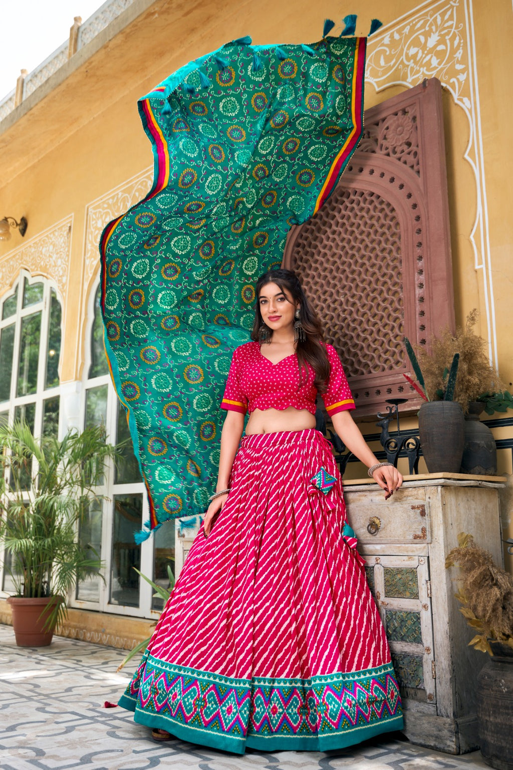 *🌷 SILK LEHENGA CHOLI 🌷*
