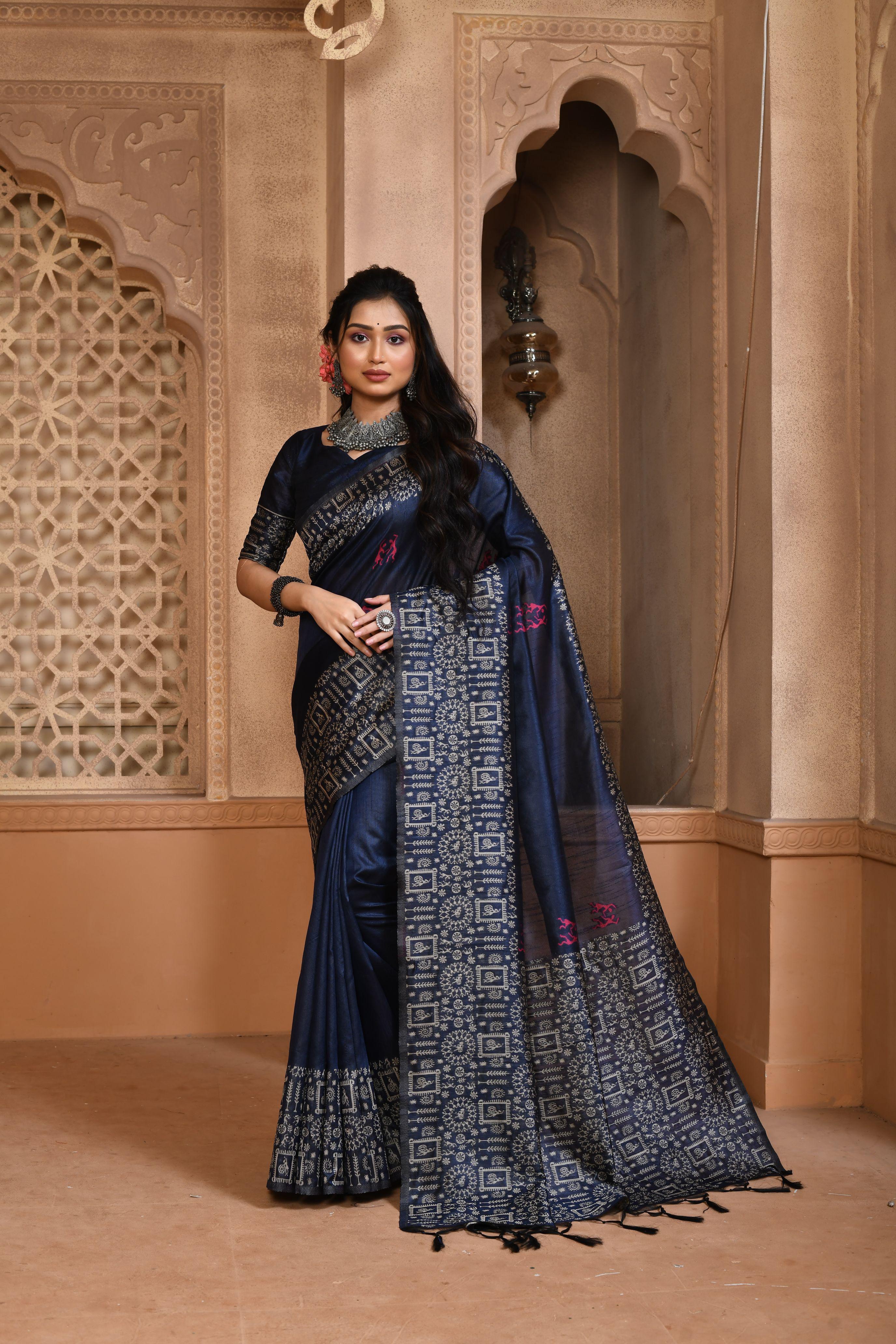 KALAMKARI WEAVING SAREE