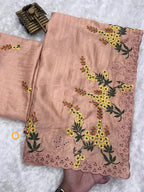 Bhagyalaxmi Tusser Cotton Saree