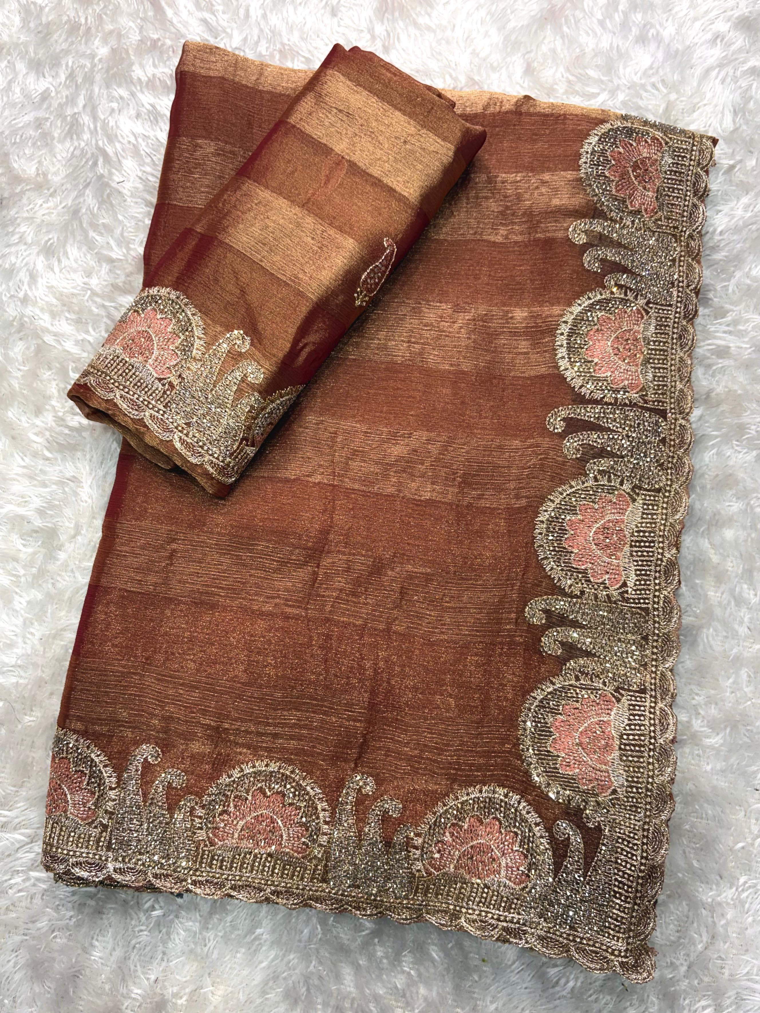 Veronica Fendy Chiffon Saree