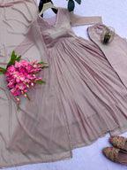 Heavy Faux Georgette Gown