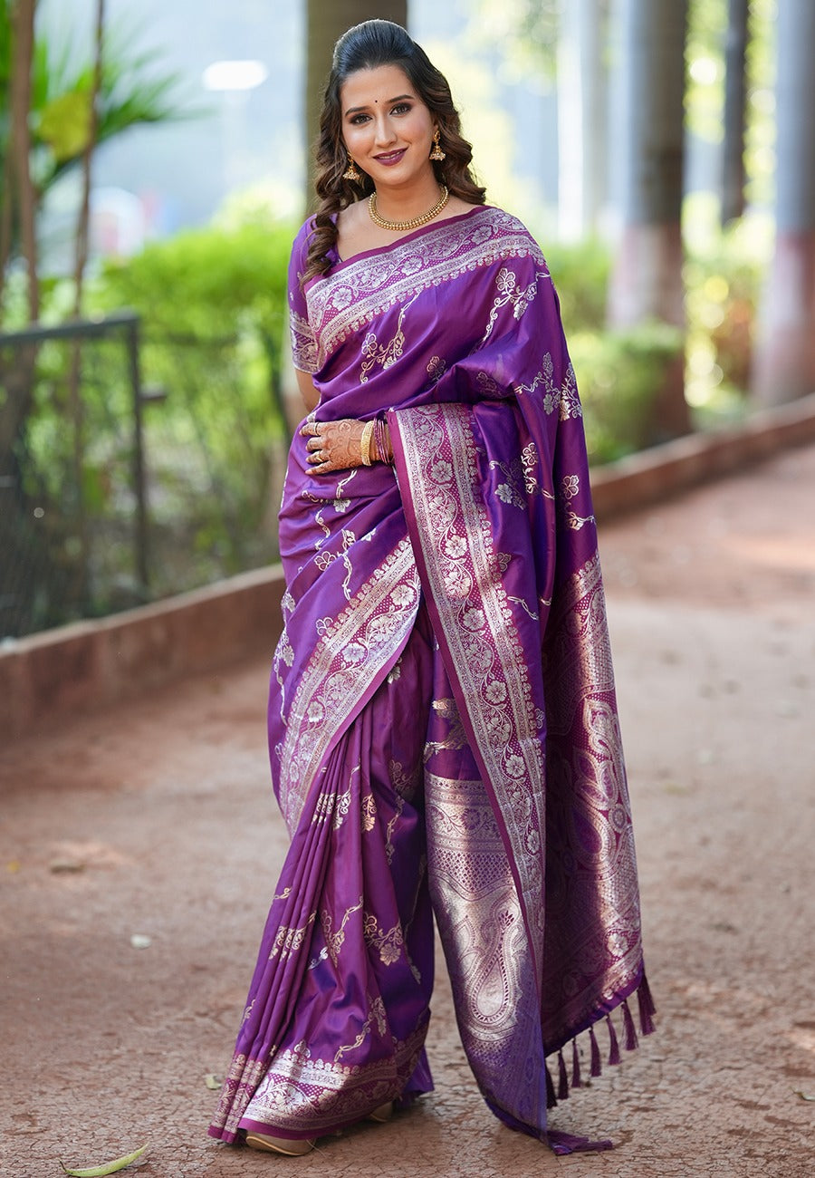 Premium Banarasi Soft Silk Sarees