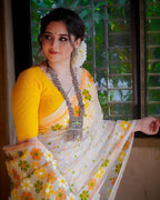 Premium Cotton Linen saree