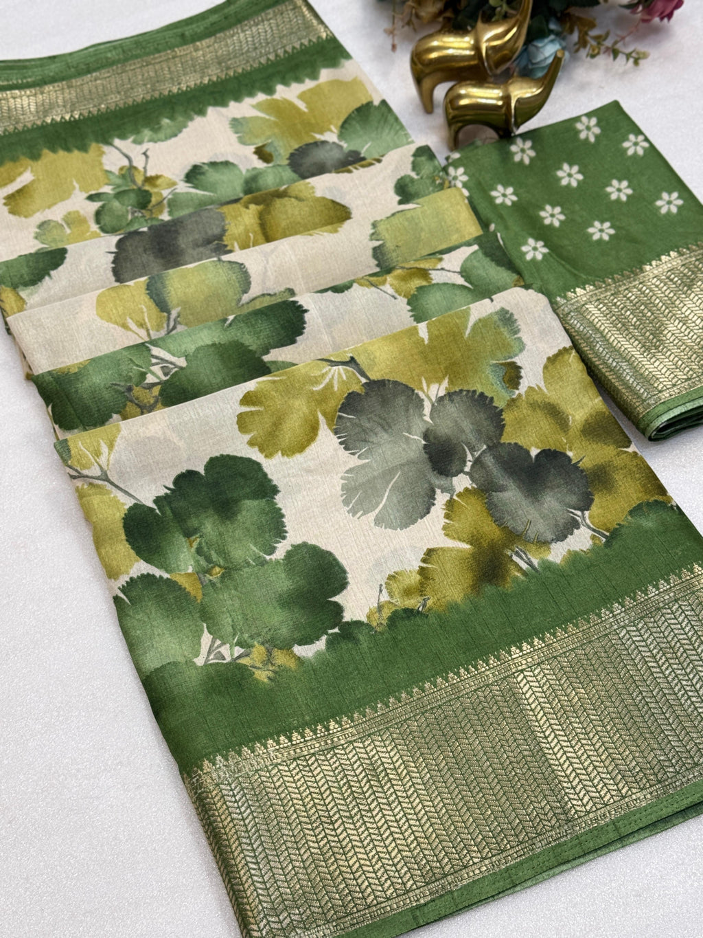 DOLA SILK FLORAL SAREE