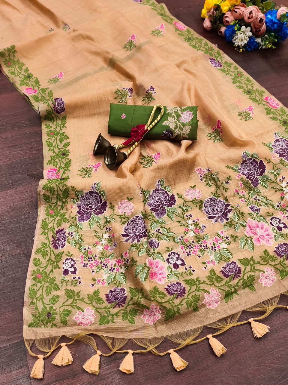 TISSUE SILK SAREE