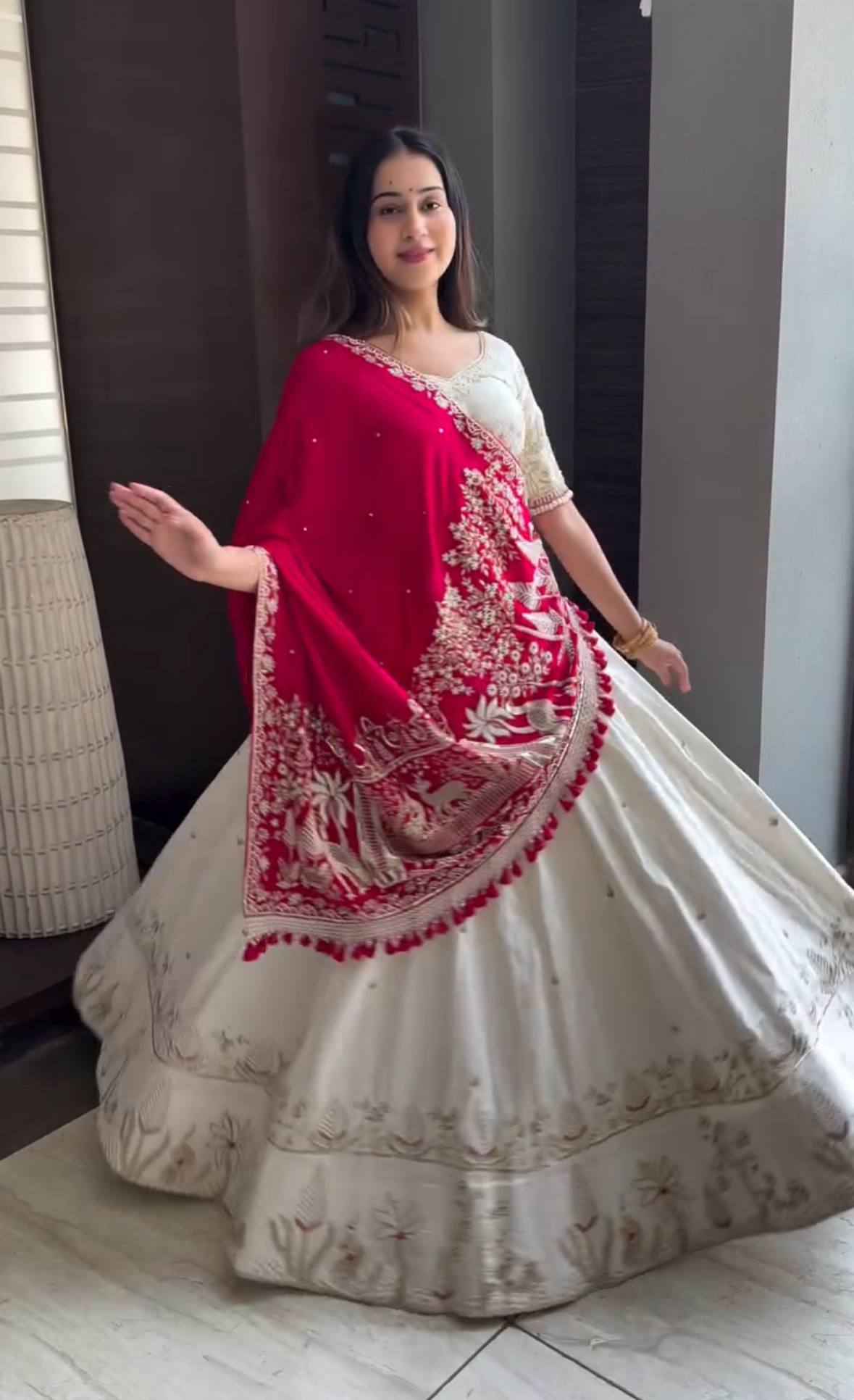 Vichitra Silk Festival Lehenga Choli