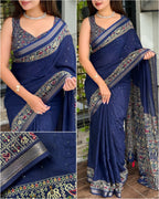 PURE MUL COTTON SAREE
