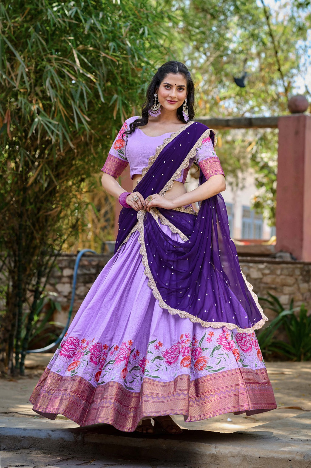Cotton Silk Lehenga