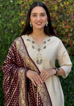 Launching New Designers Kurti Pent Dupatta Set