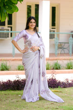 Tulsi Jute Organza Saree