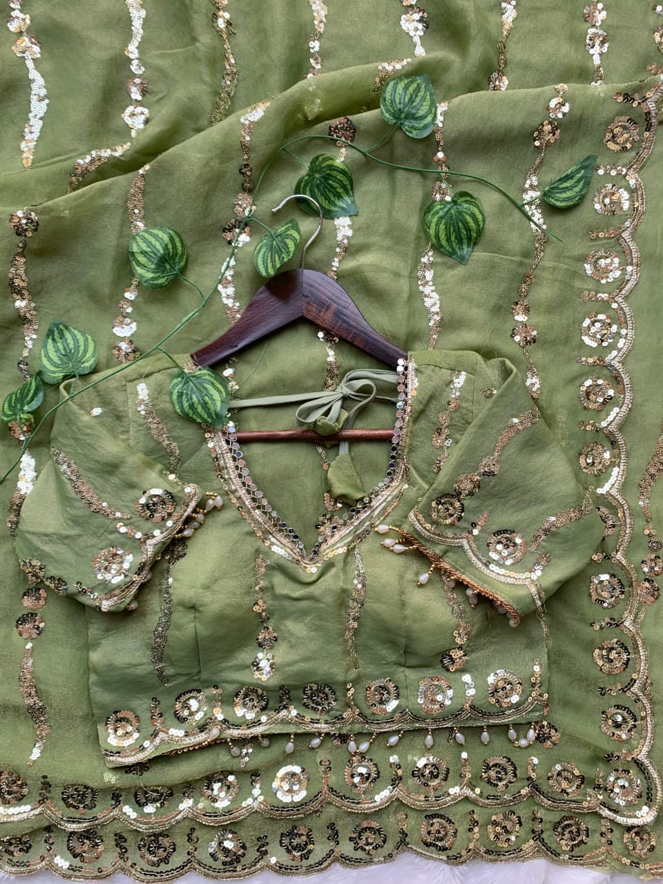 Supriya Sequence Laheriya Saree