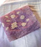 Pure Chanda Kora Silk Saree