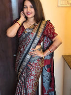 Soft bleck dola silk sarees